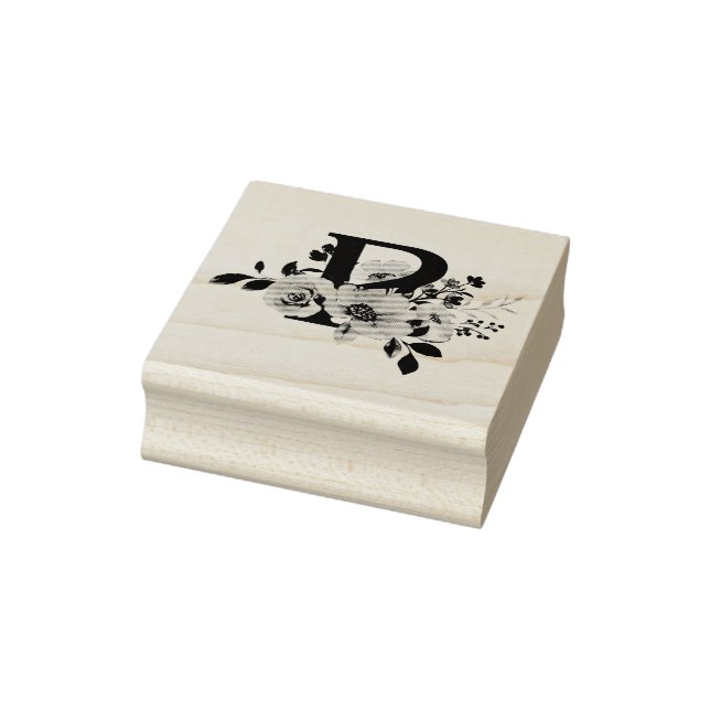 Letter P Rubber Stamp (Stamp)