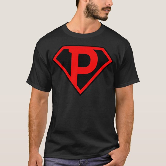 Letter P T-Shirt (Front)