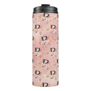 Letter P Thermal Tumbler