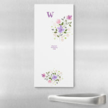 Letter plus First Name Wanda Floral Design