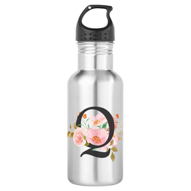 Letter Q 532 Ml Water Bottle (Front)