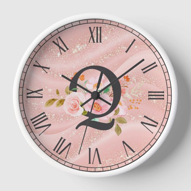 Letter Q Clock (Front)
