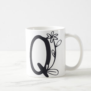 Letter "Q" Coffee Mug