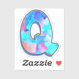 Letter Q - Color Mix