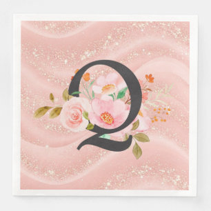Letter Q Napkin