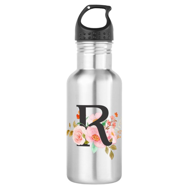 Letter R 532 Ml Water Bottle (Front)