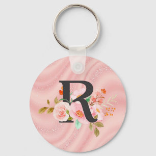 Letter R Keychain
