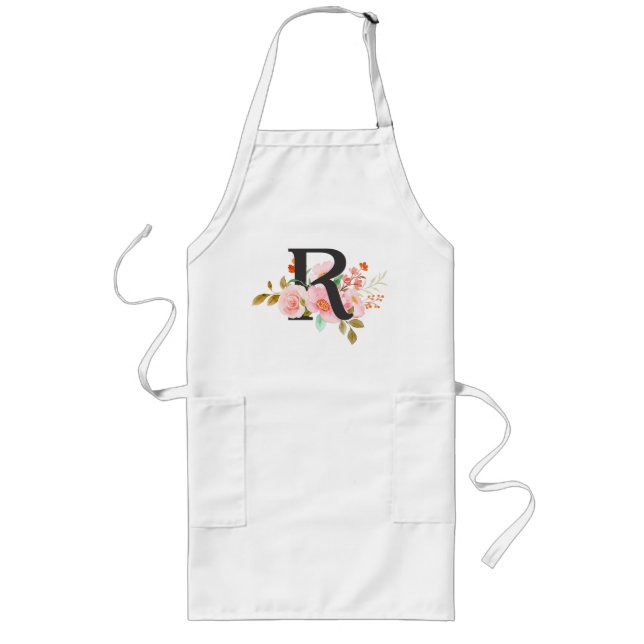 Letter R Long Apron (Front)