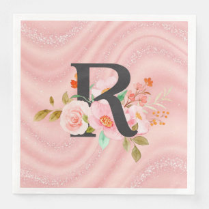 Letter R Napkin