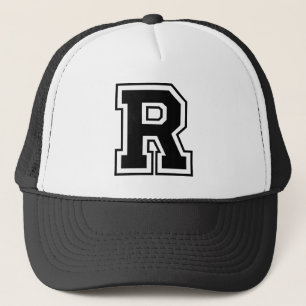 Letter "R" Trucker Hat