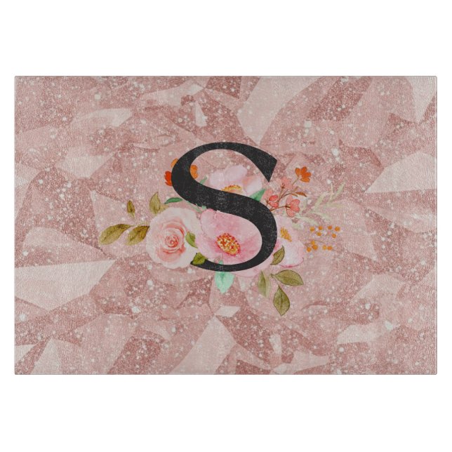 Letter S Cutting Board (Front)