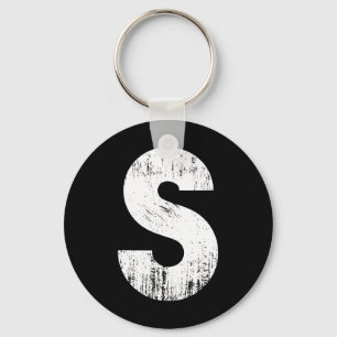 Letter S Family Chipmunk Group Matching Halloween Keychain