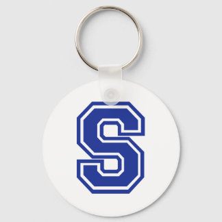 Letter S Keychain