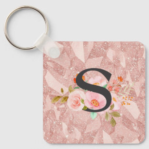 Letter S Keychain