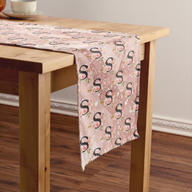 Letter S Long Table Runner (In Situ)