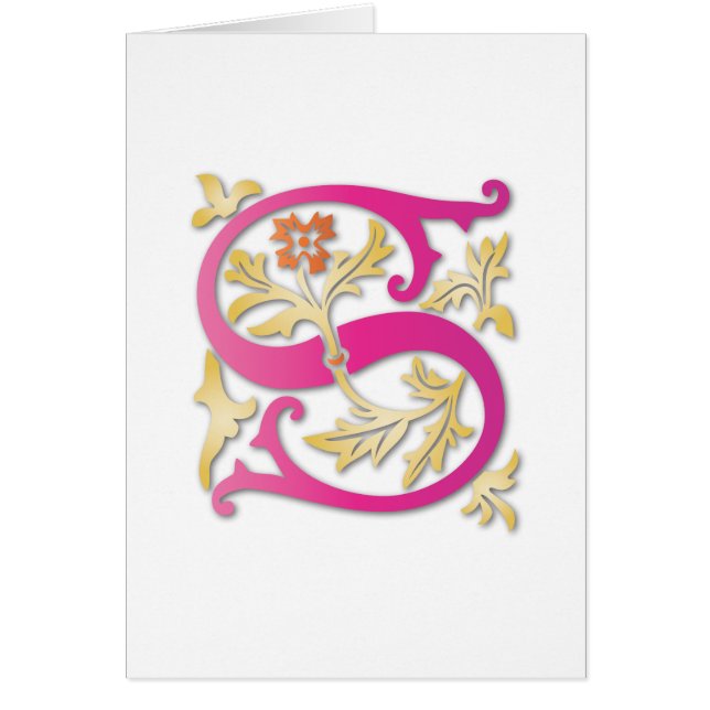 Letter S Monogram (Front)