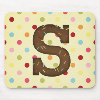 Letter S Mouse Pad