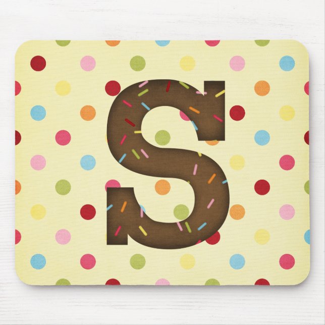 Letter S Mouse Pad (Front)