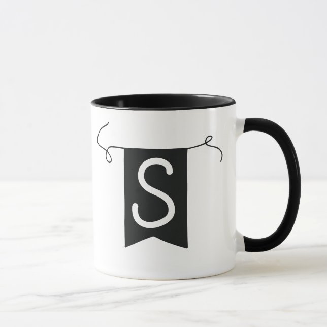 letter ‘S’  Mug (Right)