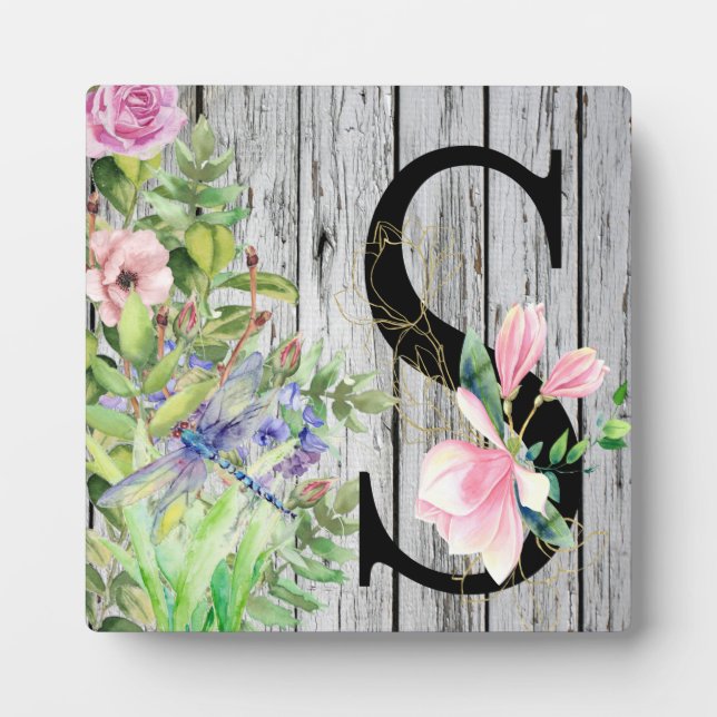 Letter S Plaque (Front)