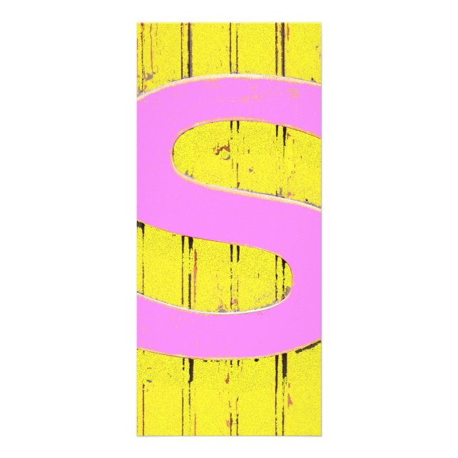 Letter s rack card (Front)