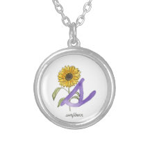 Letter “S” watercolor flower initial