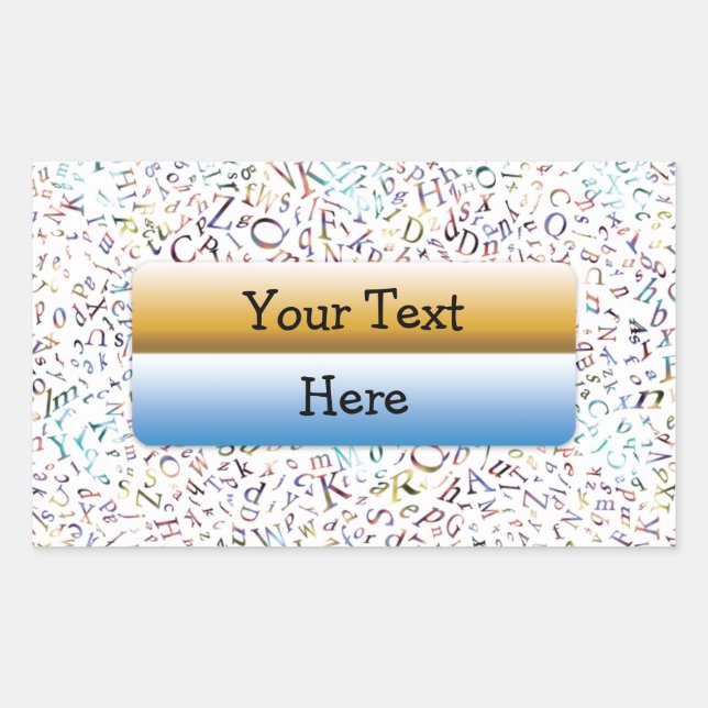 Letter Scramble Sticker (Front)