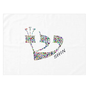 Letter Shin Tablecloth