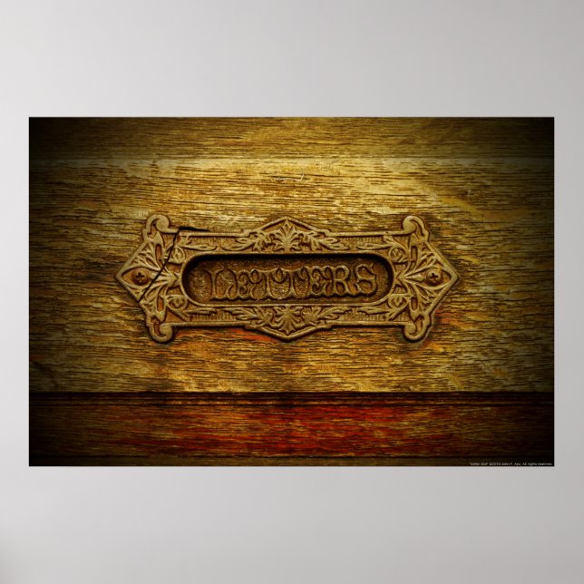 Letter Slot Print/Poster Poster (Front)