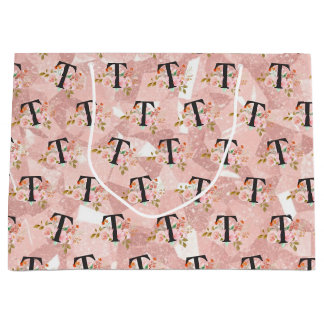 Letter T Large Gift Bag