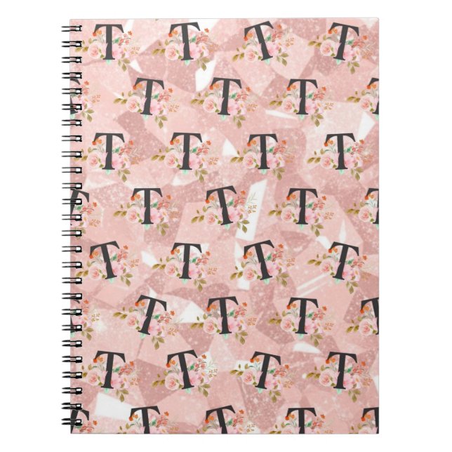 Letter T Notebook (Front)