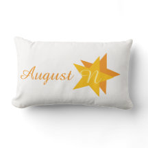 Letter Throw Pillow