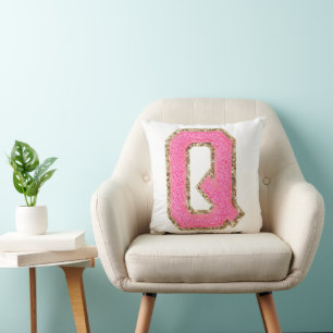 Letter Throw Pillow