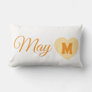 Letter Throw Pillow