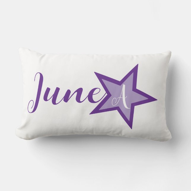 Letter Throw Pillow (Front)