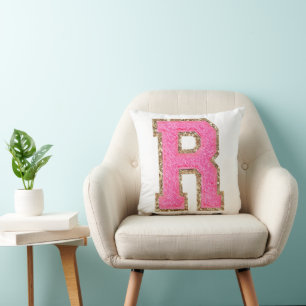 Letter Throw Pillow