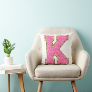 Letter Throw Pillow