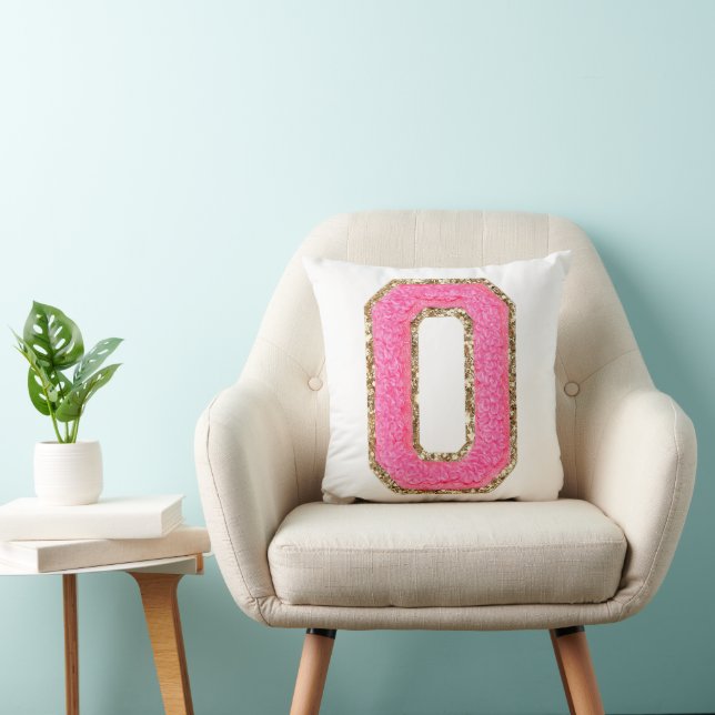 Letter Throw Pillow (Chair)