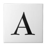 Letter Tiles<br><div class="desc">Ceramic letter tiles.  Upper or lower case letter tiles.  You customize with the letter or letters you need for your ceramic tile or mosaic sign.  Letter tile for signs.</div>