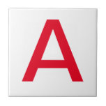Letter Tiles<br><div class="desc">Ceramic letter tiles.  Upper or lower case letter tiles.  You customize with the letter or letters you need for your ceramic tile or mosaic sign.  Letter tile for signs,  house numbers</div>