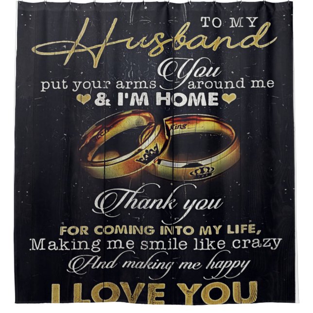 Letter To My Husband, Love Quotes Letter (Front)