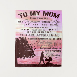 Letter To My Mom   Letter To Family Tapestry