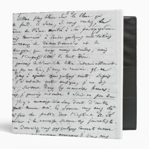 Letter to Richard Wagner 17th February 1860 Binder