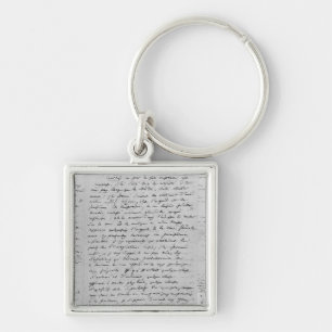Letter to Richard Wagner 17th February 1860 Keychain