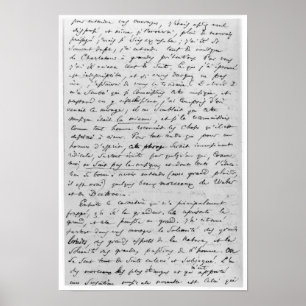 Letter to Richard Wagner 17th February 1860 Poster