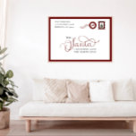Letter To Santa Family Christmas Holiday Poster<br><div class="desc">We are always adding new designs daily!</div>