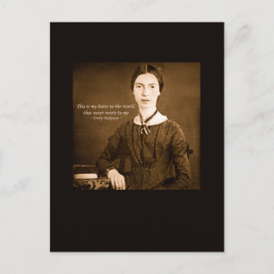 Letter to the World Postcard