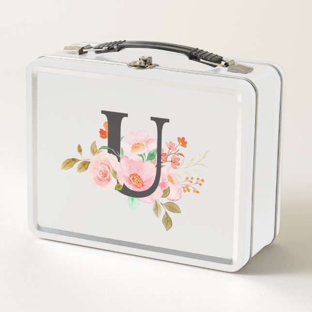 Letter U Metal Lunch Box (Front)