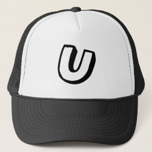 Letter U Trucker Hat