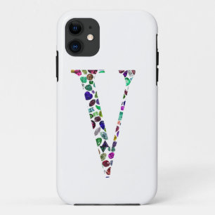 Letter V Monogram iPhone 11 Case